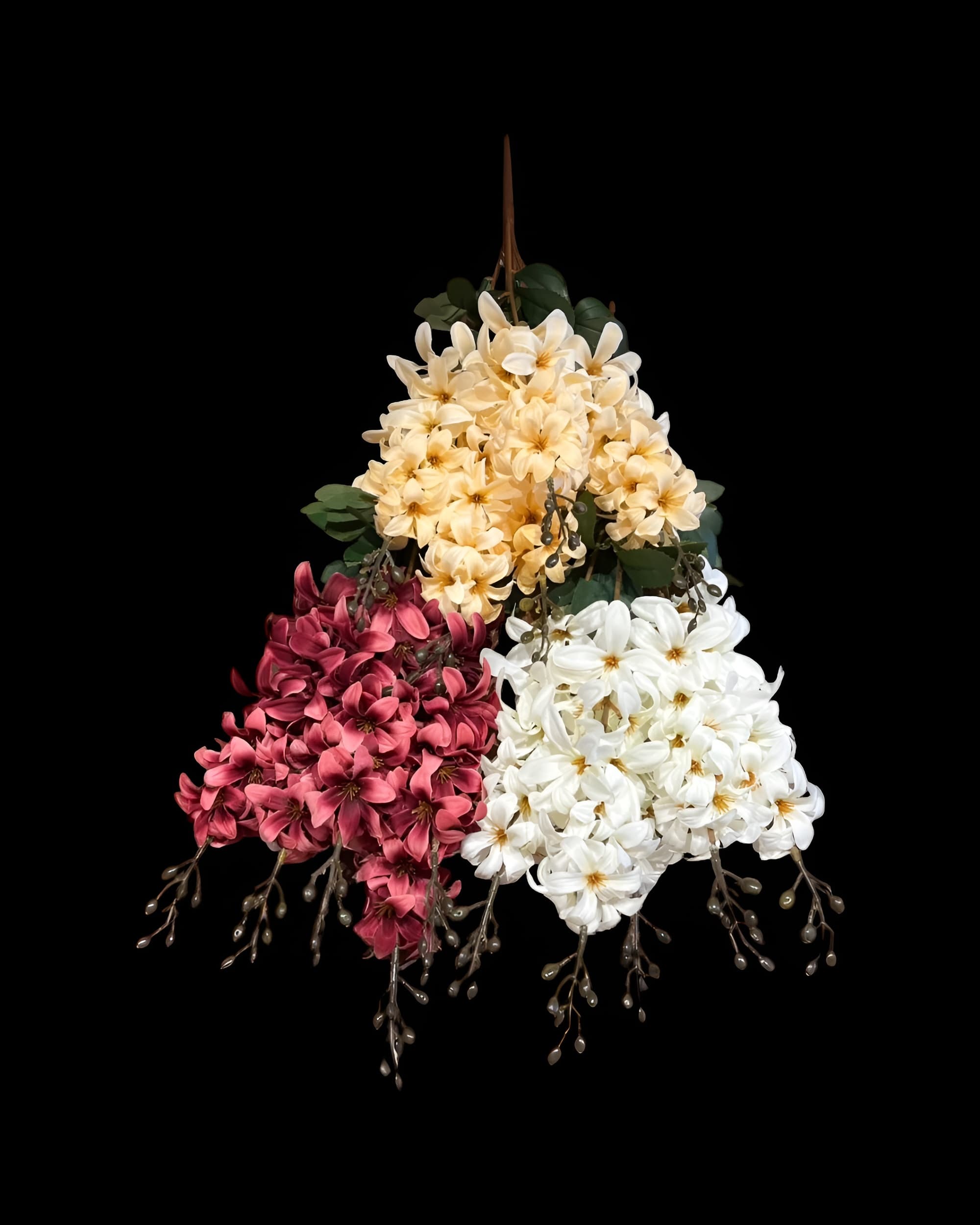 5 DALLI UZUN YAPAY SÜMBÜL DEMETİ 60 CM - 5