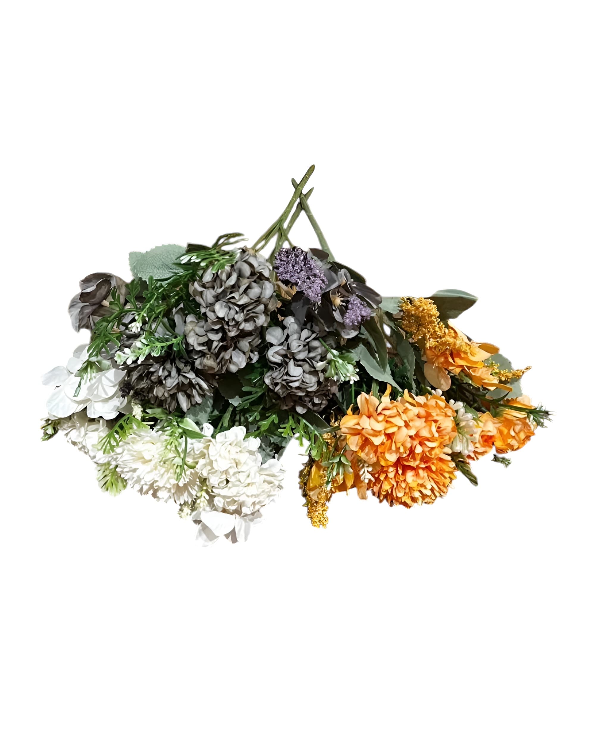 MİNİ KRİZANTEM ORTANCA DEMETİ 5 DAL 25 CM 1