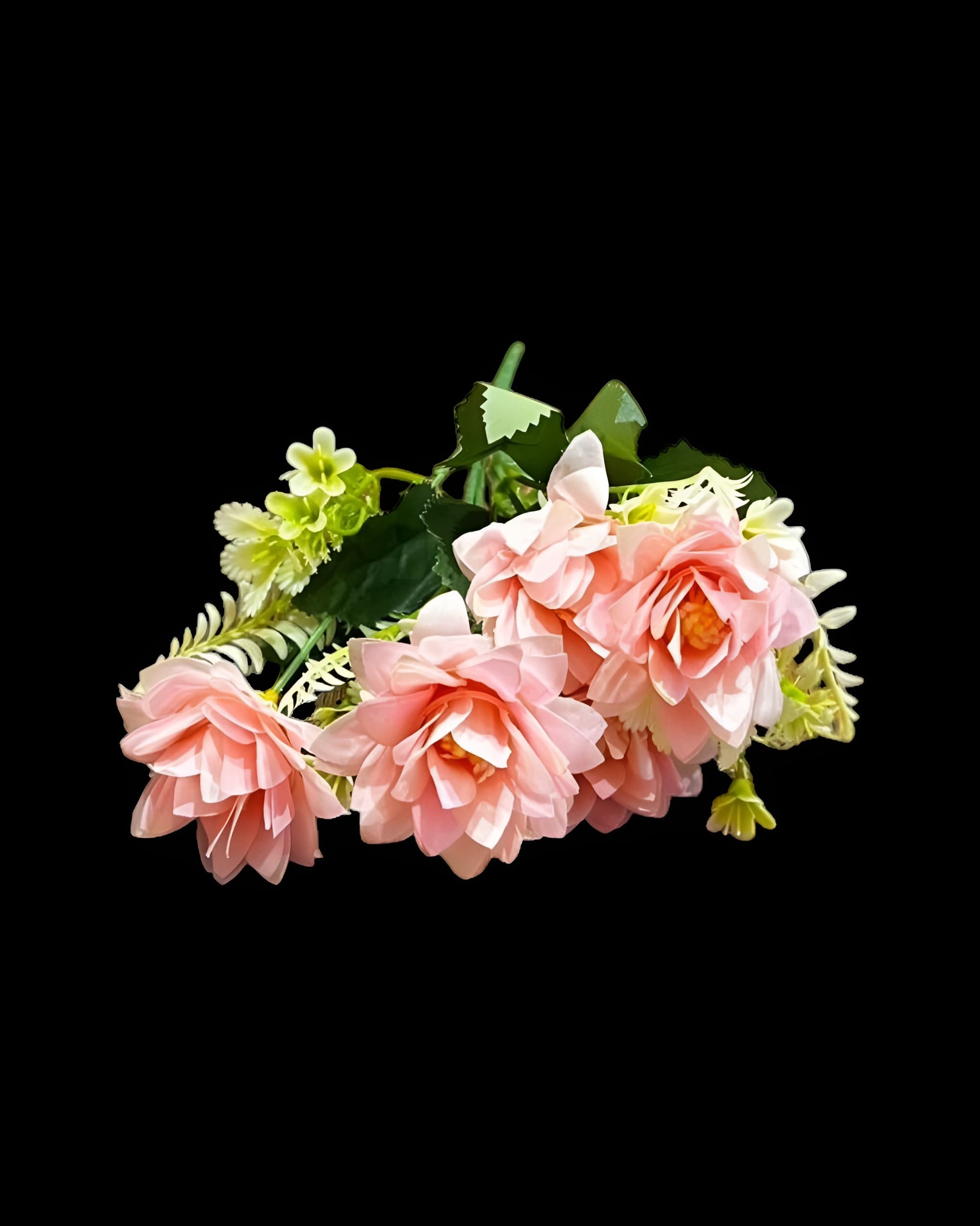 6 BAŞLI SÜMBÜL DETAYLI YILDIZ ÇİÇEĞİ 30 CM - 5