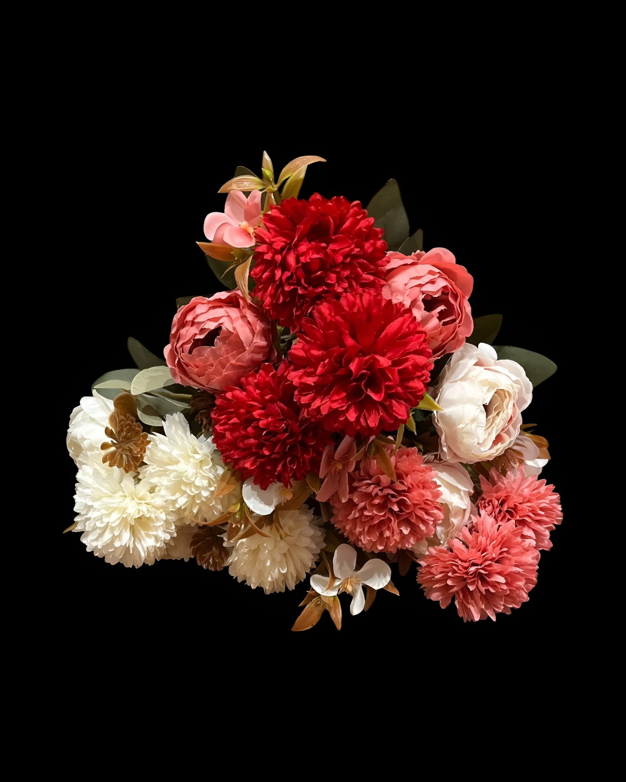 KRİZANTEM ŞAKAYIK DEMETİ 5 DALLI 30 CM 3