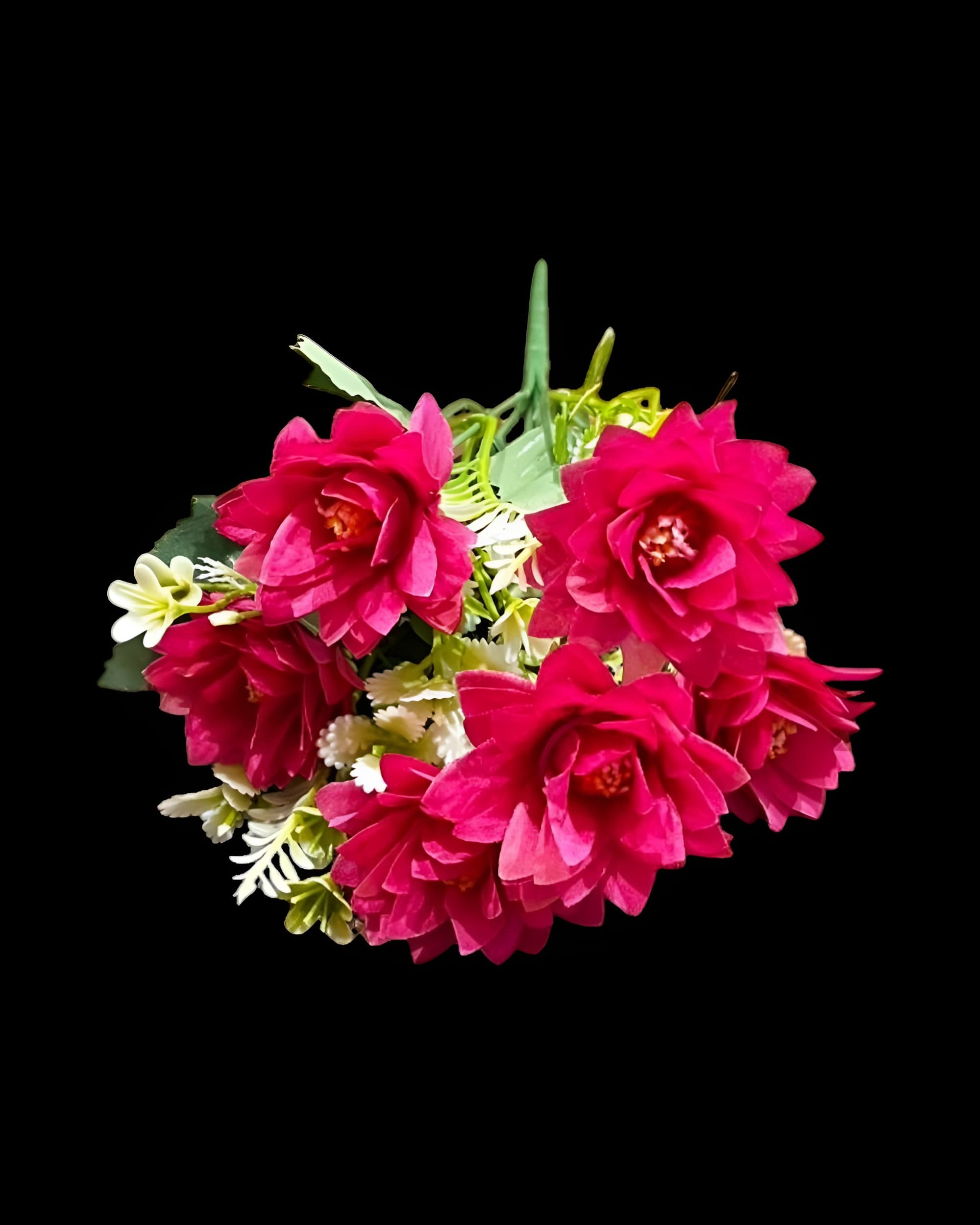 6 BAŞLI SÜMBÜL DETAYLI YILDIZ ÇİÇEĞİ 30 CM - 1