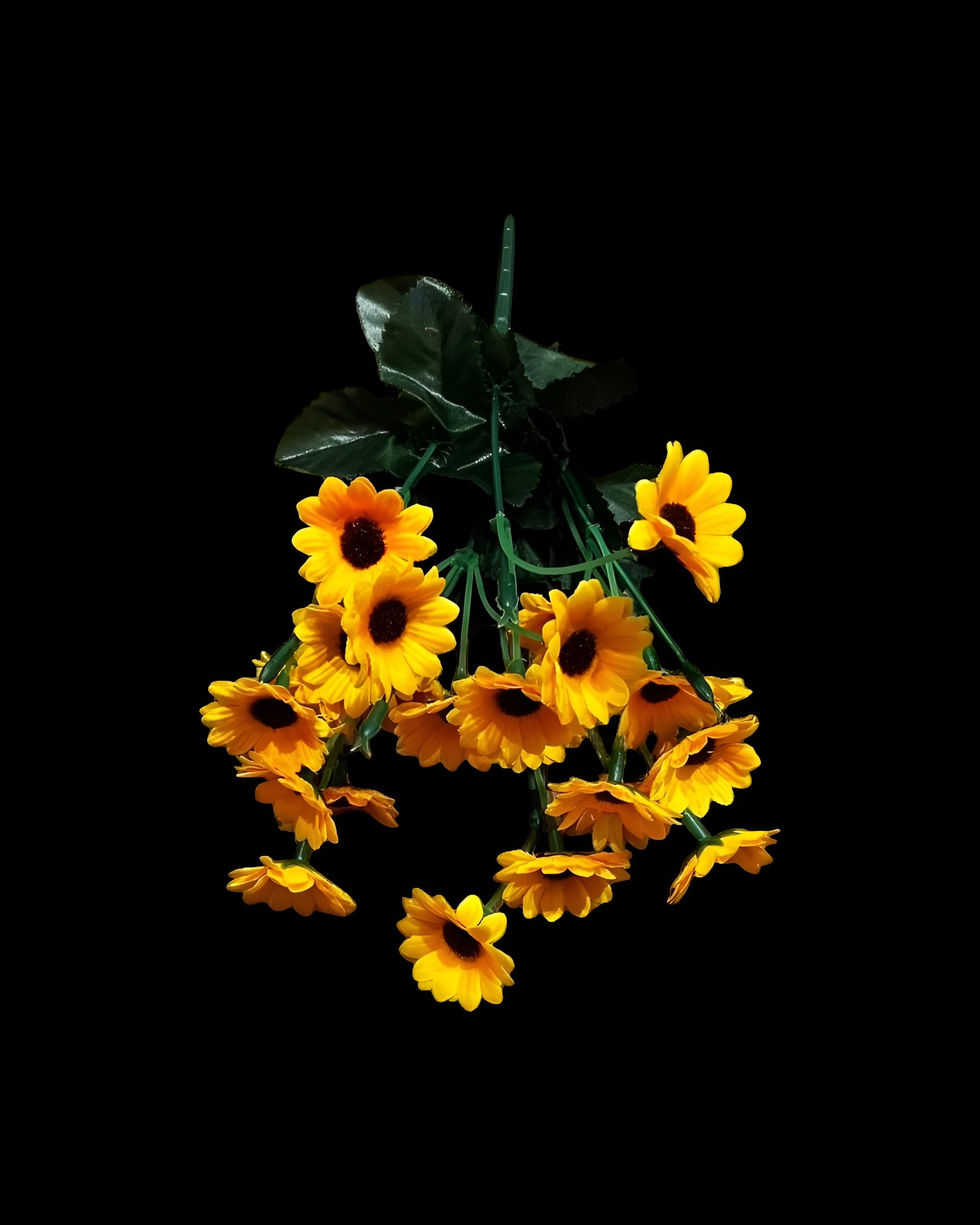 24 BAŞLI 7 DALLI YAPAY PAPATYA 35 CM - 1