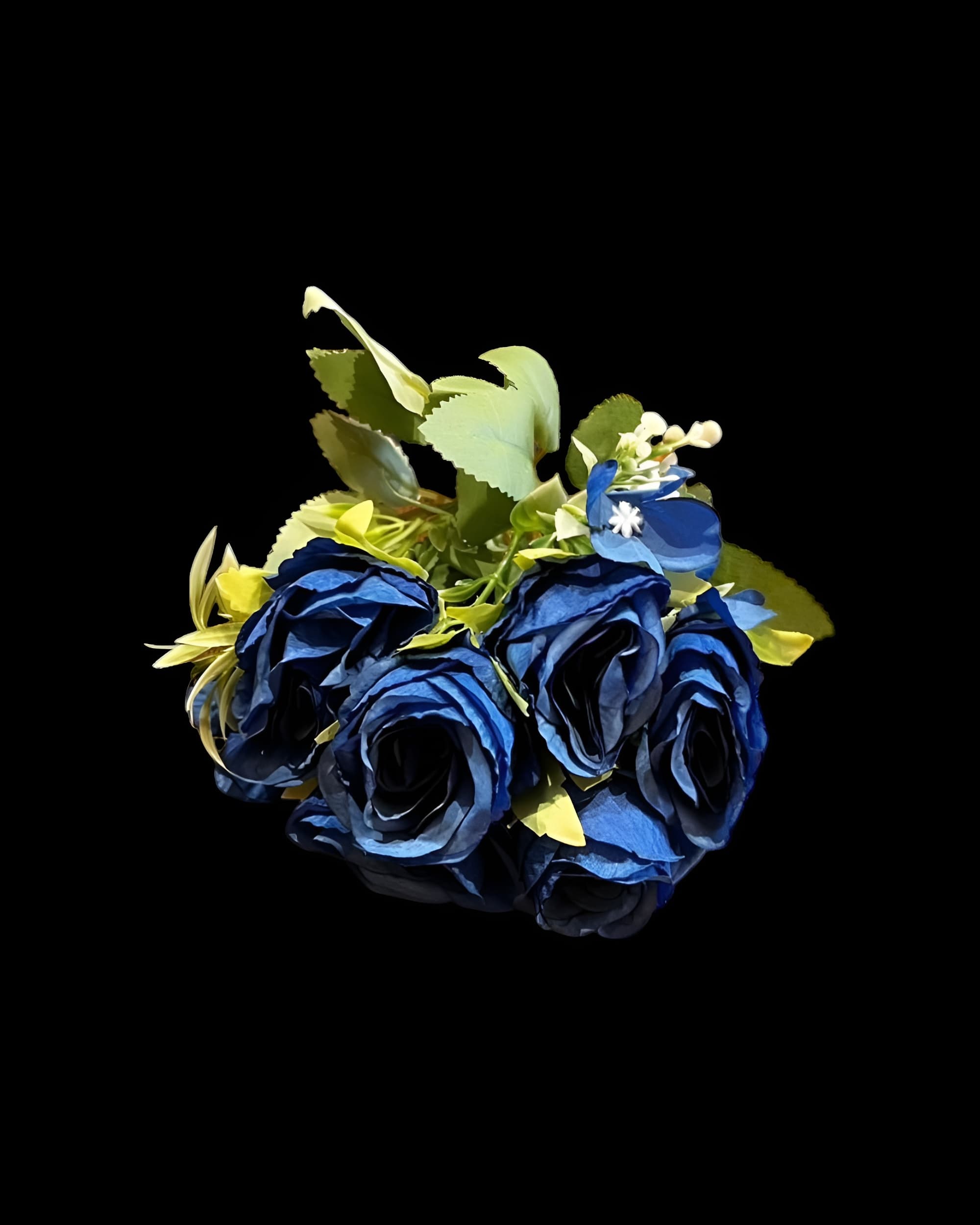 6 BAŞLI YAPAY GÜL DEMETİ 25 CM - 5