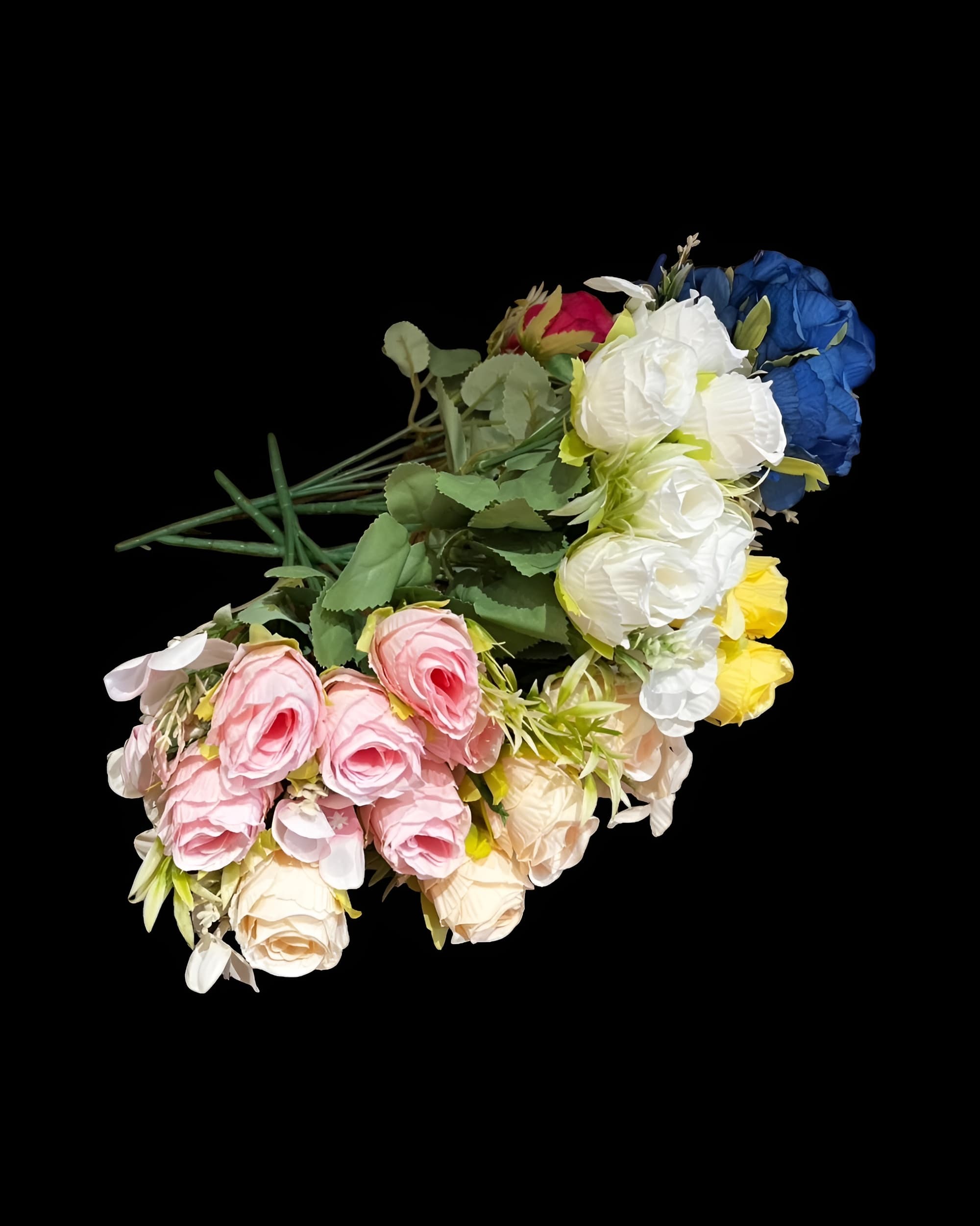 6 BAŞLI YAPAY GÜL DEMETİ 25 CM - 7