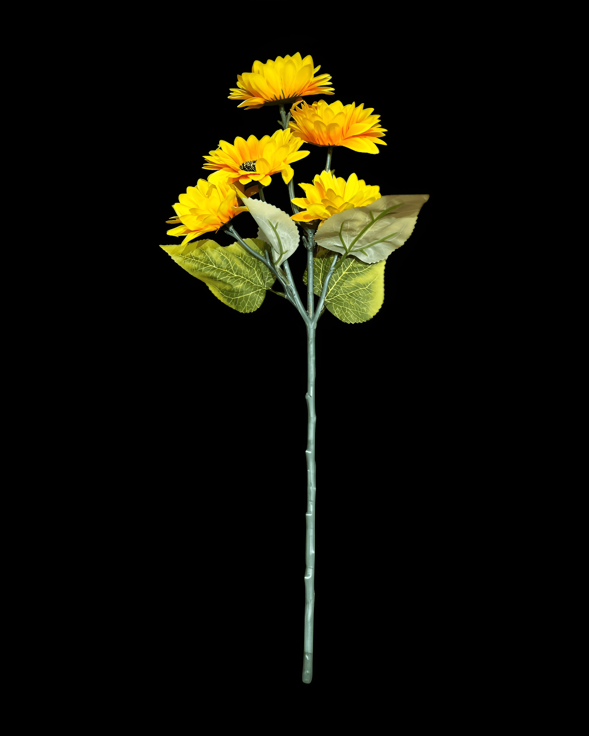 5 BAŞLI AY ÇİÇEĞİ 55 CM - 3