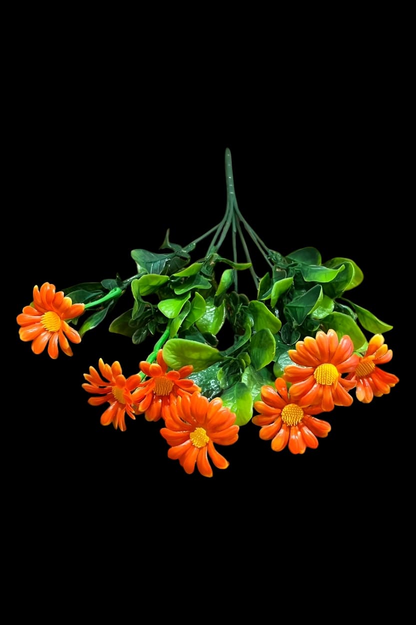 PLASTİK PAPATYA 7 DAL - 4