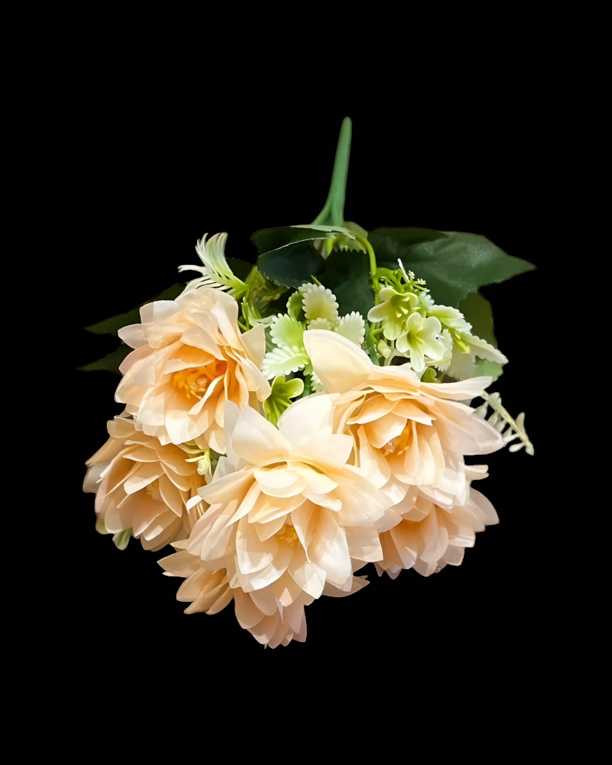 6 BAŞLI SÜMBÜL DETAYLI YILDIZ ÇİÇEĞİ 30 CM - 7