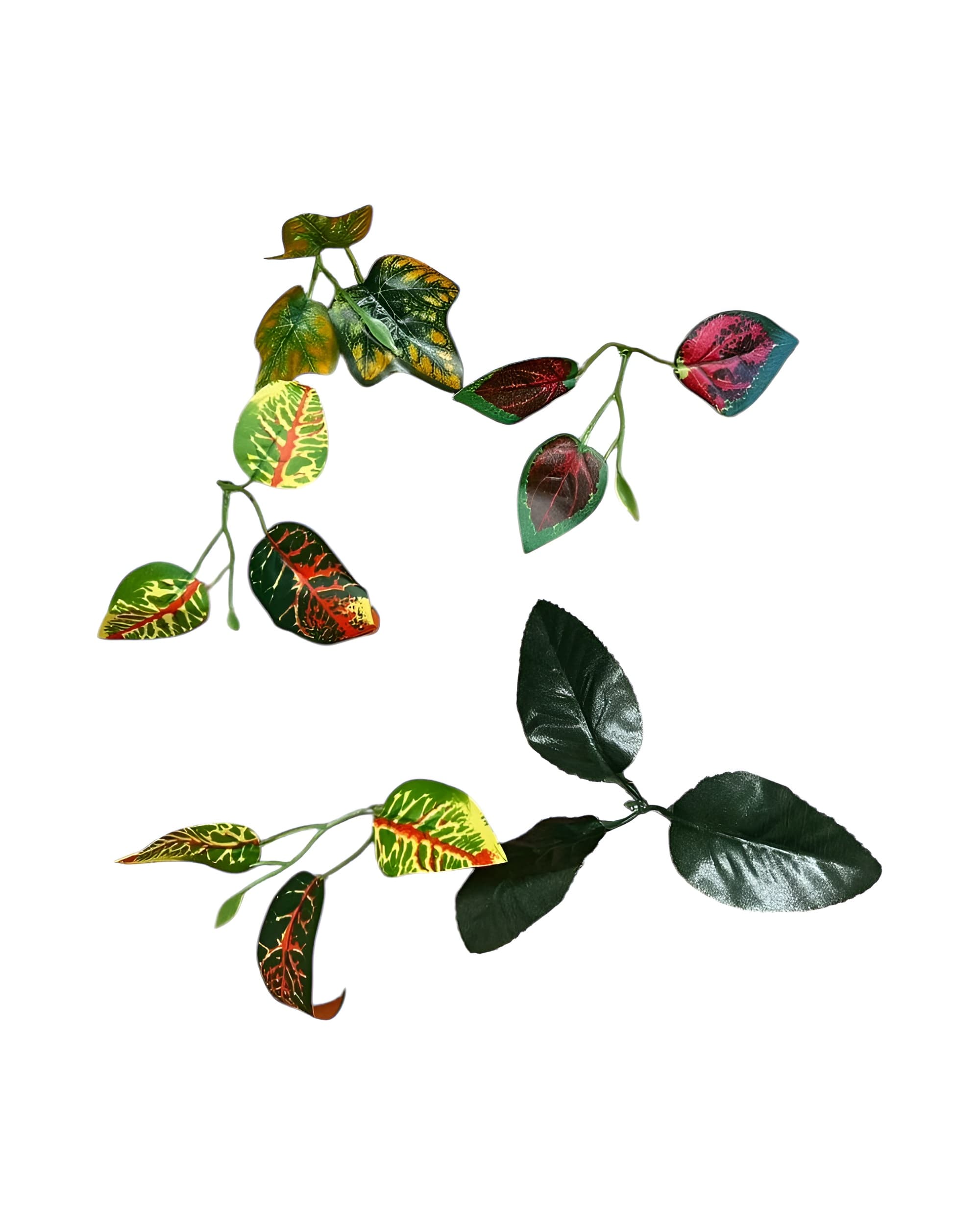 YAPAY GÜL YAPRAĞI 3'LÜ - 3