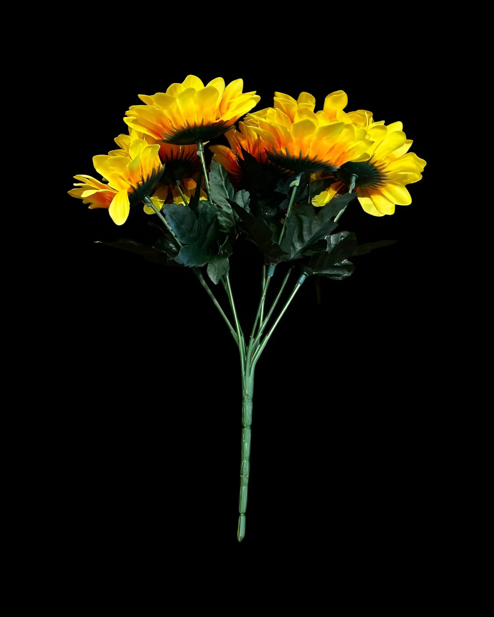 7 BAŞLI AY ÇİÇEĞİ 30 CM - TOPTAN YAPAY ÇİÇEK - 3