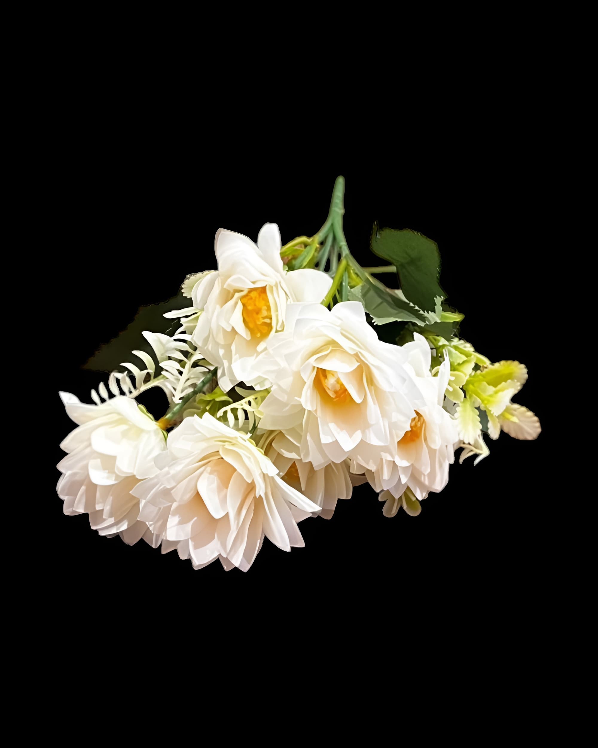 6 BAŞLI SÜMBÜL DETAYLI YILDIZ ÇİÇEĞİ 30 CM - 2