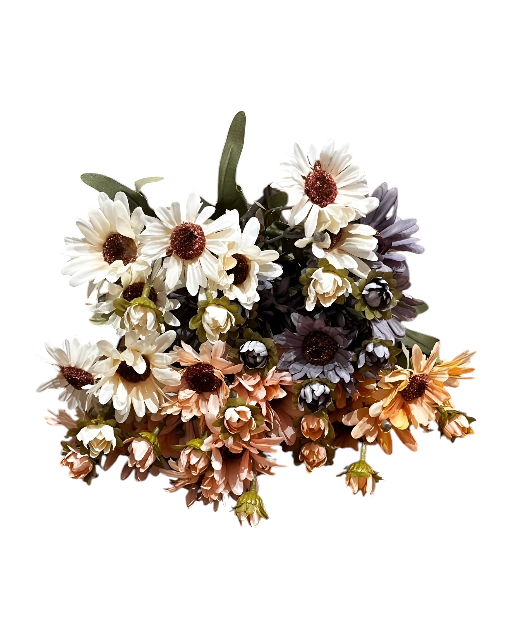 PASTEL PAPATYA YAPAY ÇİÇEK 35CM - 1