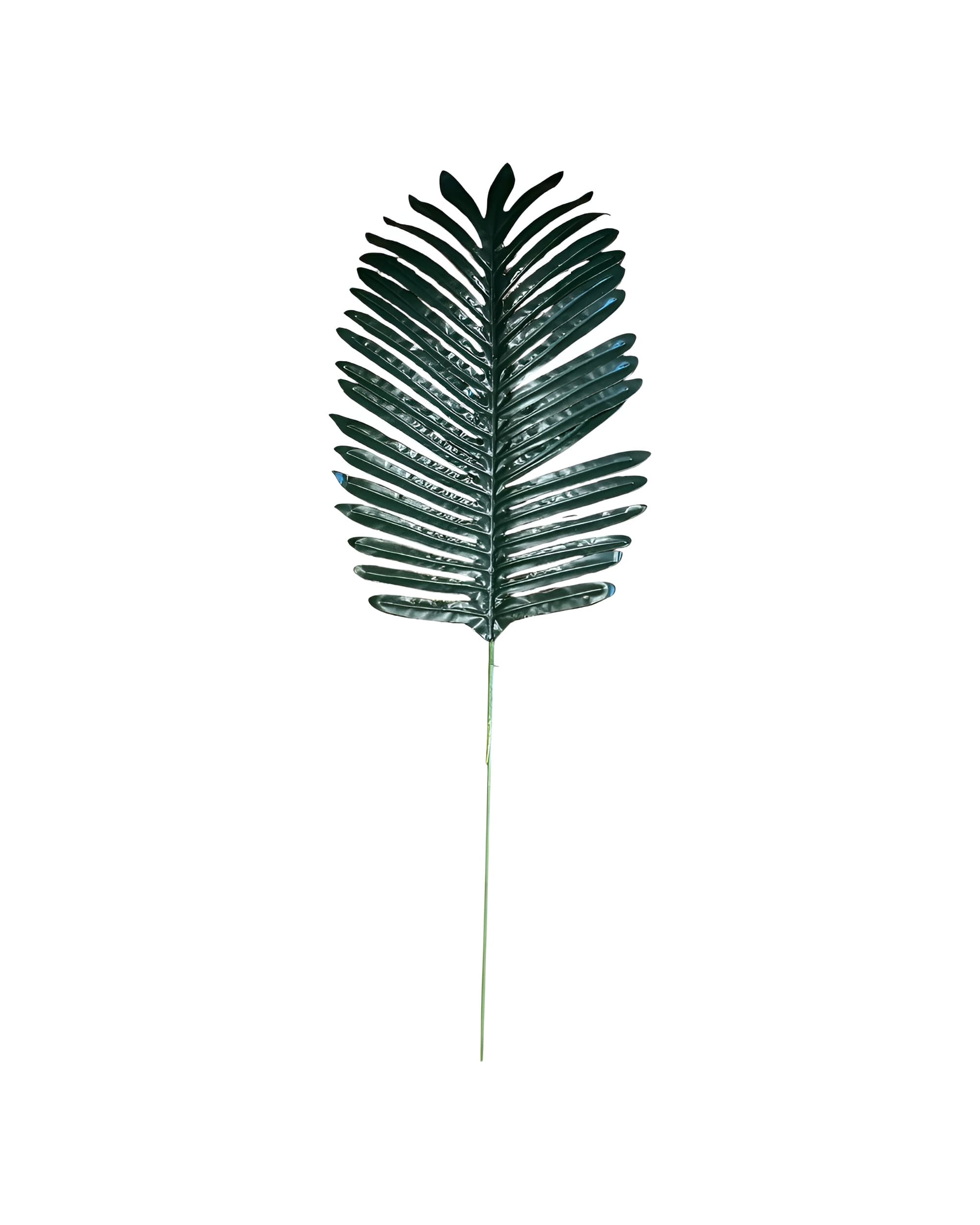 TEK DAL KÜÇÜK YAPAY AREKA YAPRAĞI 55*18 CM