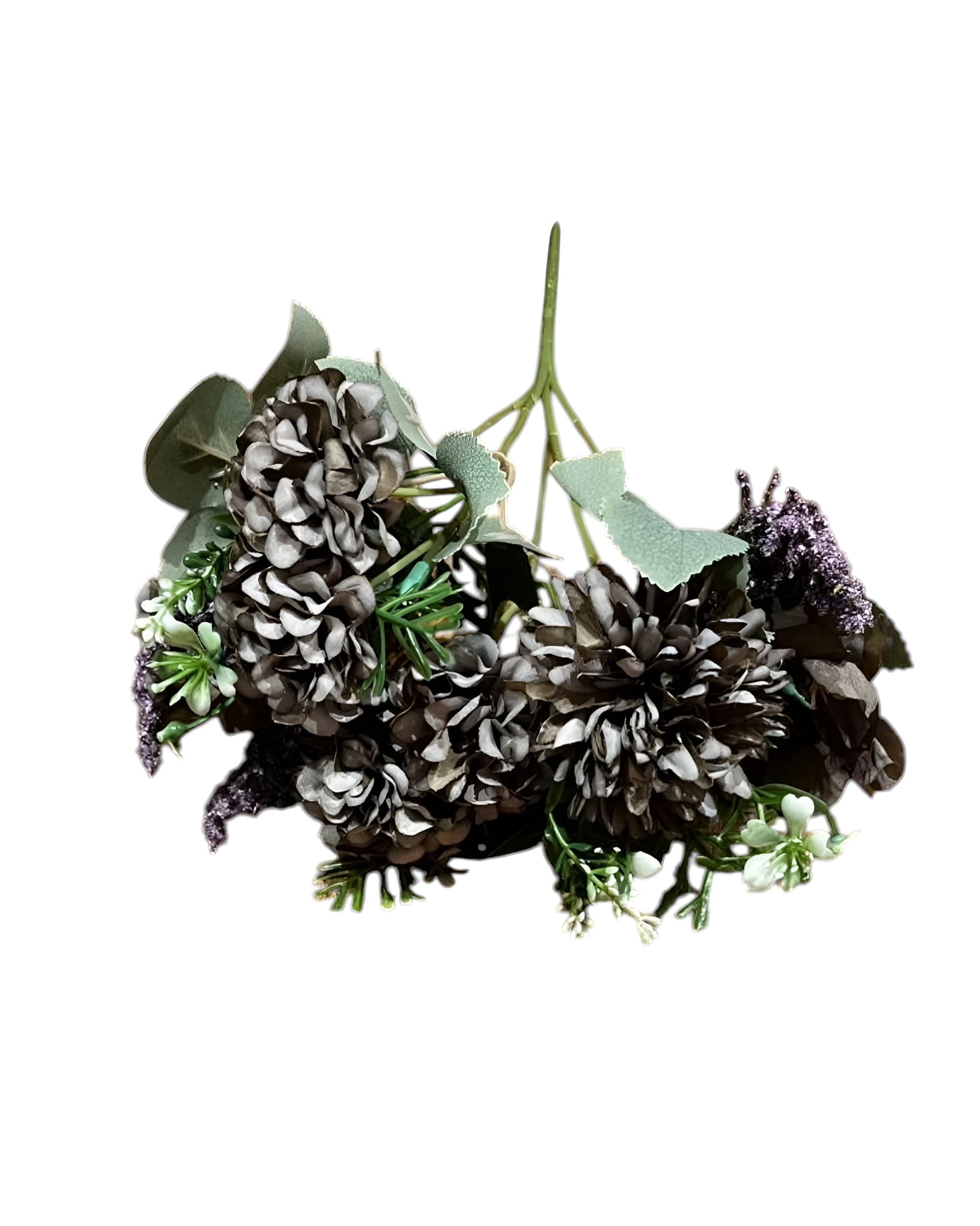 MİNİ KRİZANTEM ORTANCA DEMETİ 5 DAL 25 CM 2