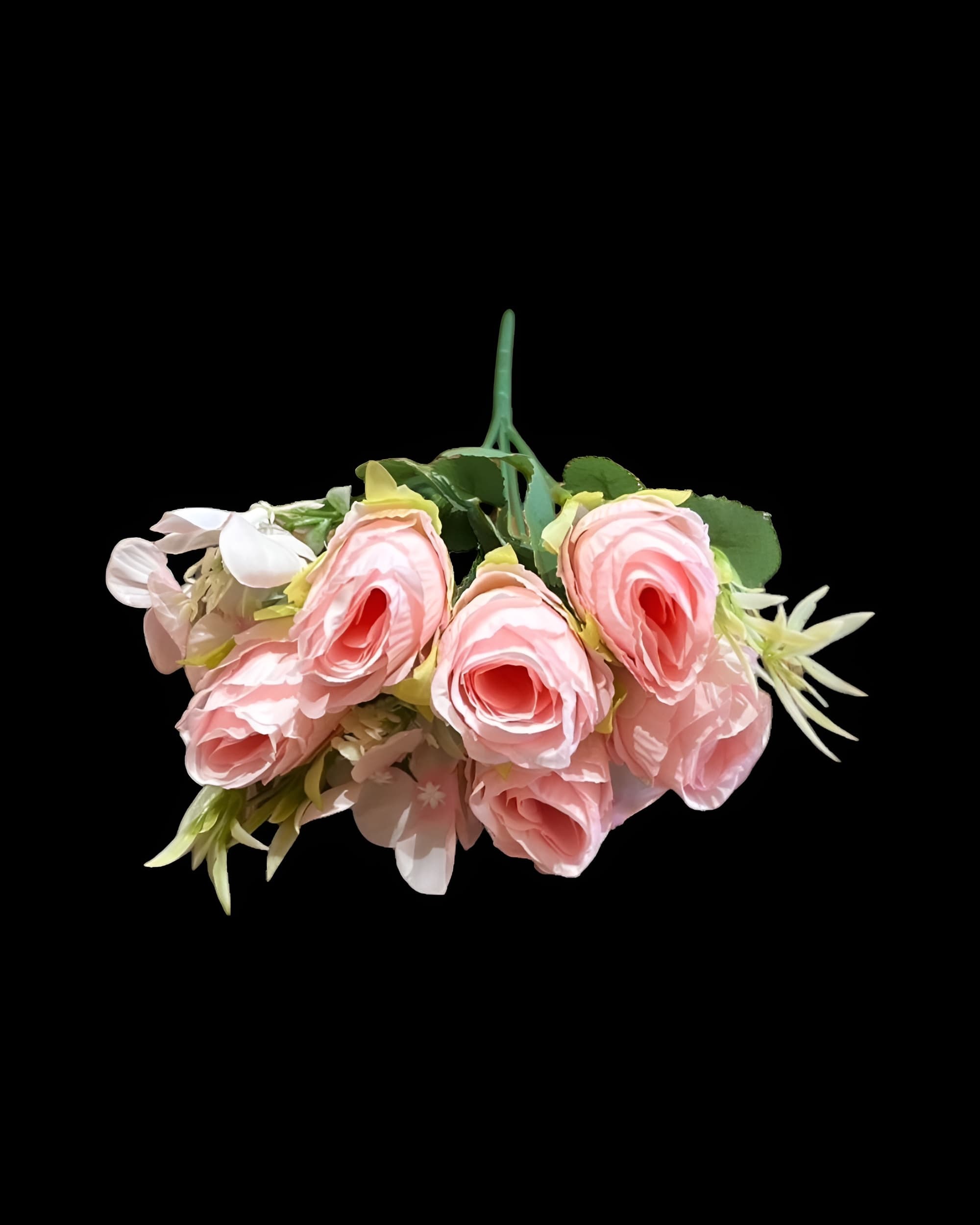 6 BAŞLI YAPAY GÜL DEMETİ 25 CM - 4