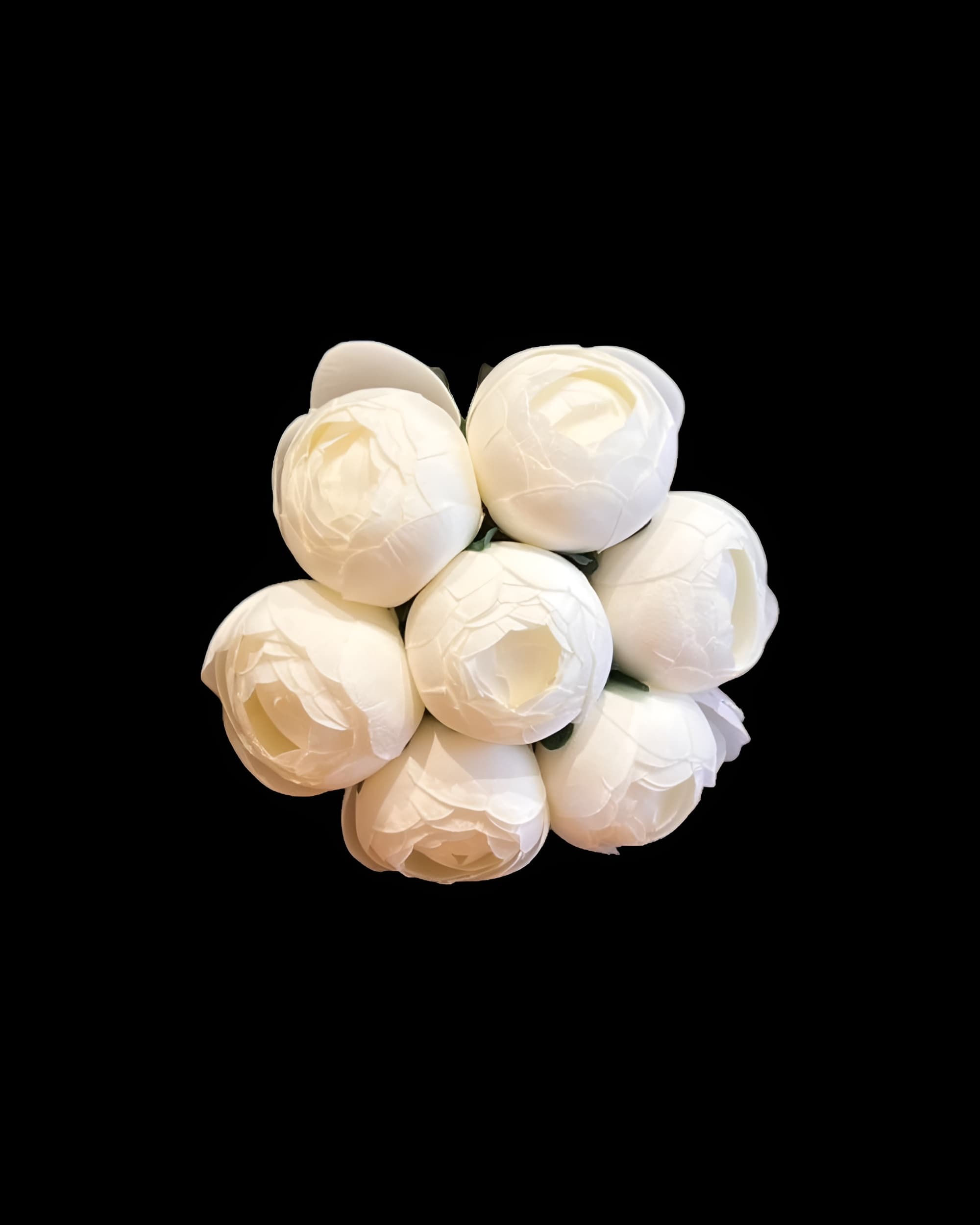 7 BAŞLI ŞAKAYIK 25 CM BEYAZ-KREM - 3