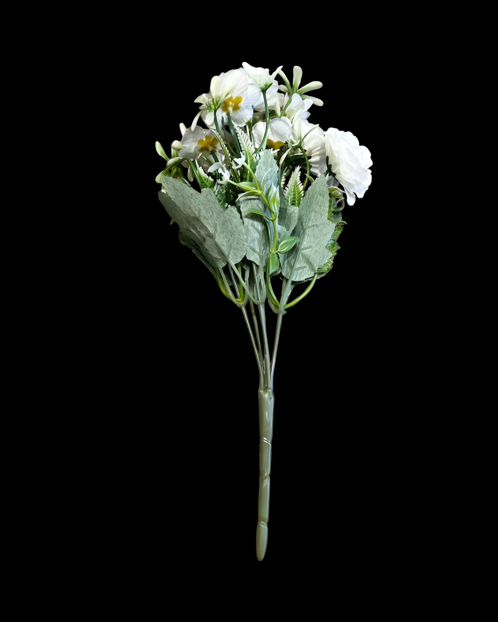 5 DALLI YAPAY BAHAR GÜLÜ 30 CM - 3