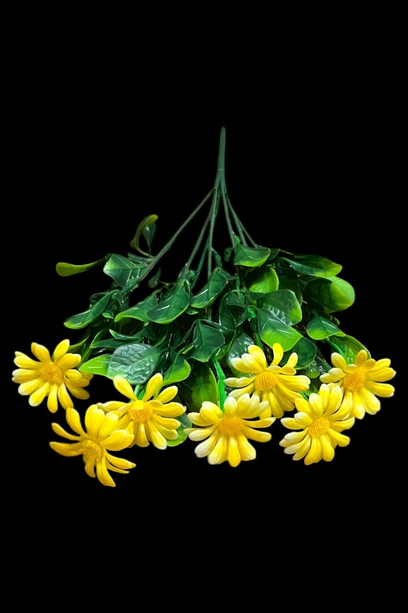 PLASTİK PAPATYA 7 DAL - 5