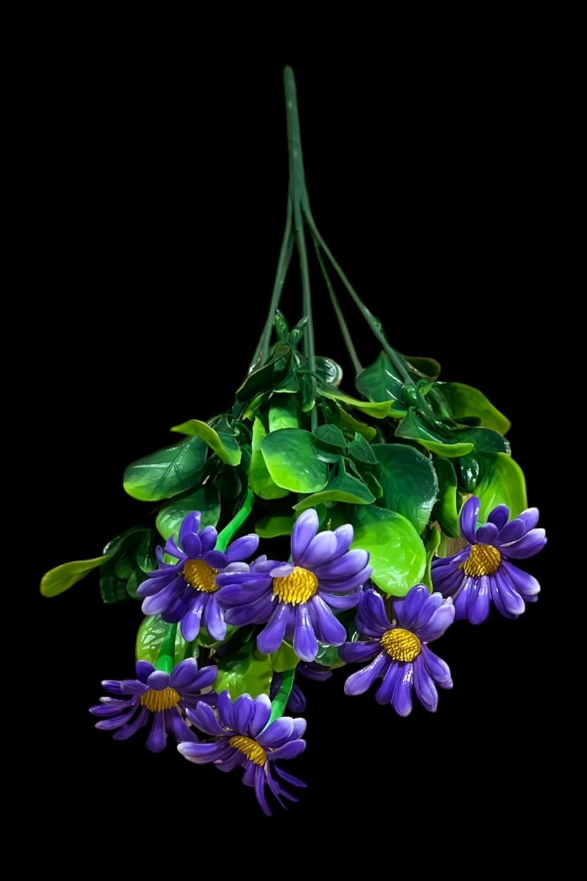 PLASTİK PAPATYA 7 DAL - 6