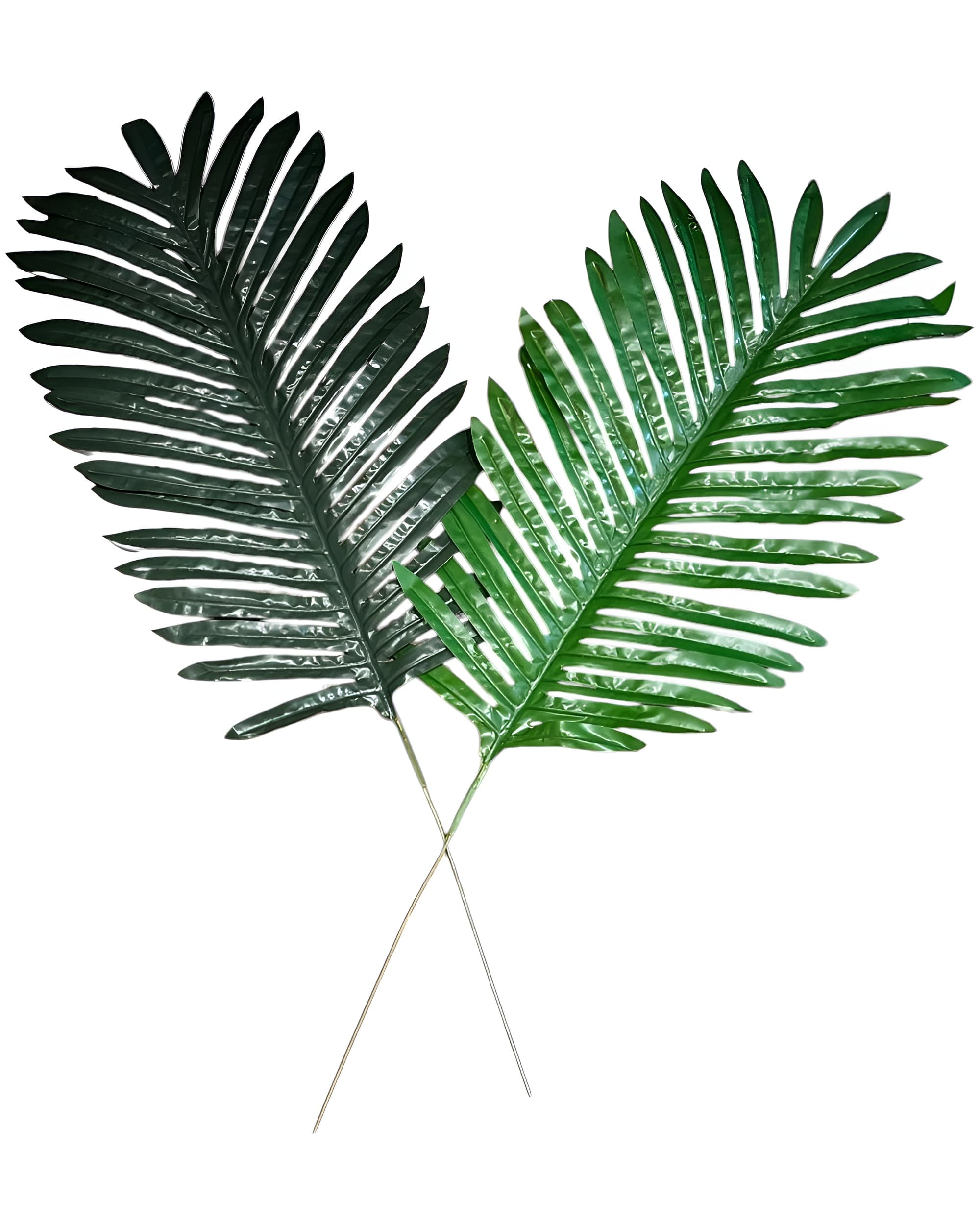 TEK DAL BÜYÜK YAPAY AREKA YAPRAĞI 60*23 0